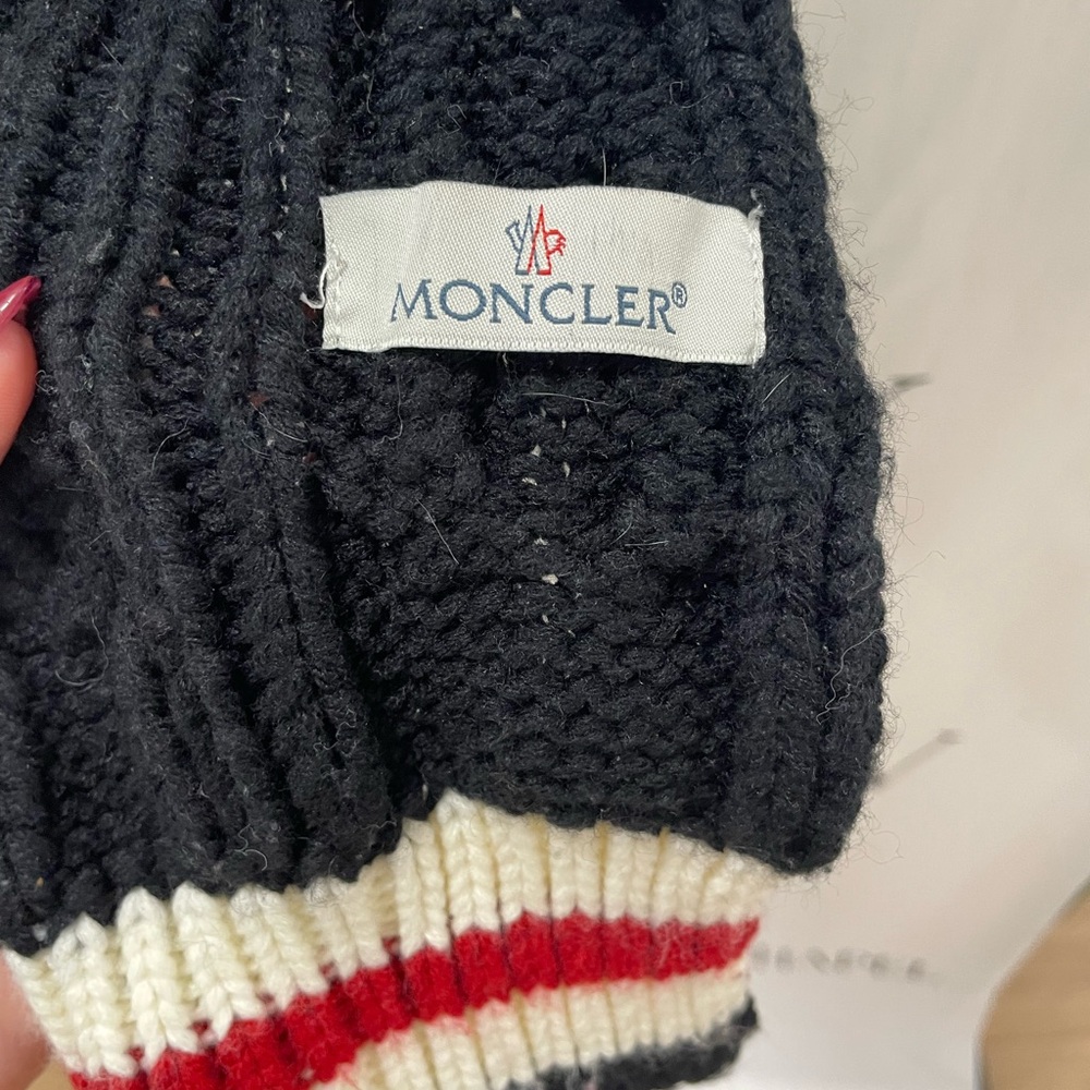 Moncler Wool Scarf - Picture 3 of 4
